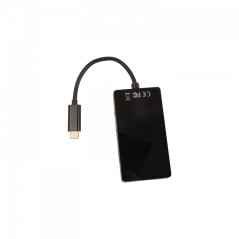 V7 V7UC-VGADVIHDMI-BLK adattatore grafico USB 3840 x 2160 Pixel Nero