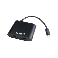 V7 V7UC-2HDMI-BLK adattatore grafico USB 3840 x 2160 Pixel Nero