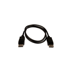 V7 Cavo video nero Pro da DisplayPort maschio a DisplayPort maschio 1 m