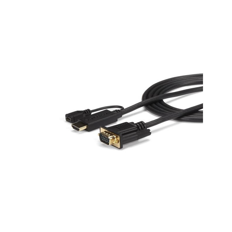 StarTech.com Cavo Convertitore attivo HDMI a VGA - Adattatore HDMI a VGA M/M - 1920x1200 / 1080p da 91cm