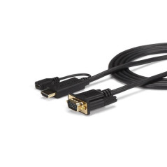 StarTech.com Cavo Convertitore attivo HDMI a VGA - Adattatore HDMI a VGA M M - 1920x1200   1080p da 1,8m