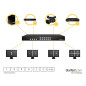 StarTech.com Distributore Matrice Switch HDMI 4x4 con opzione Picture and Picture (PAP) o Maxischermo - 1080p