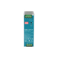 LevelOne POW-2441 alimentatore per computer 120 W Colore menta, Argento