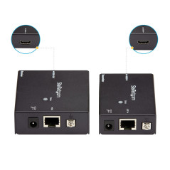 StarTech.com Extender HDMI HDBaseT su CAT5e - Alimentazione via cavo - Ultra HD 4K