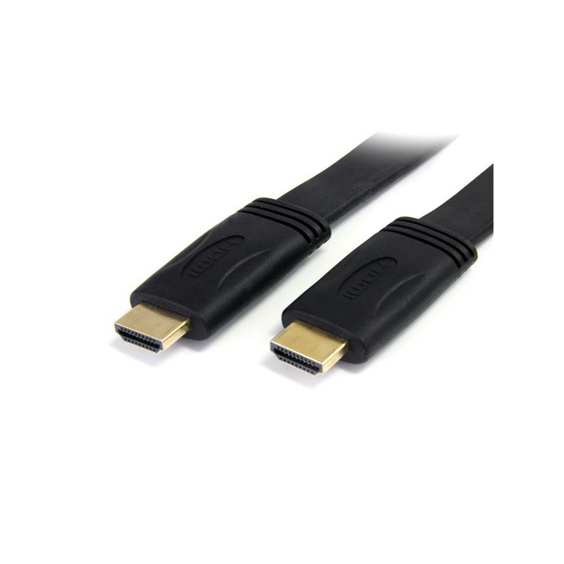 StarTech.com Cavo HDMI ad alta velocità da 5 m - Cavo piatto Ultra HD 4k x 2k con Ethernet - HDMI - M/M