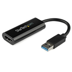 StarTech.com Adattatore da USB 3.0 a HDMI - 1080p (1920x1200) - Sottile Compatto convertitore video da USB Type-A a HDMI per