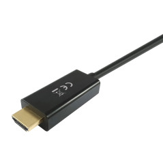 Equip 119390 cavo e adattatore video 2 m DisplayPort HDMI Nero