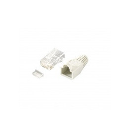 Equip 121175 cavo di collegamento RJ-45 Trasparente, Bianco