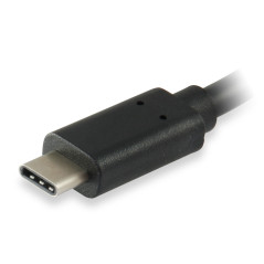 Equip 133455 cavo USB USB 3.2 Gen 1 (3.1 Gen 1) 0,15 m USB C USB A Nero