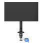 AOC AS110DX supporto da tavolo per Tv a schermo piatto 81,3 cm (32") Scrivania Nero