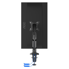 AOC AS110DX supporto da tavolo per Tv a schermo piatto 81,3 cm (32") Scrivania Nero