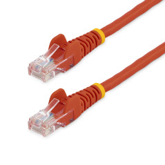 StarTech.com Cavo di Rete da 5m Rosso Cat5e Ethernet RJ45 Antigroviglio