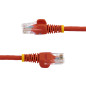 StarTech.com Cavo di Rete da 50cm Rosso Cat5e Ethernet RJ45 Antigroviglio