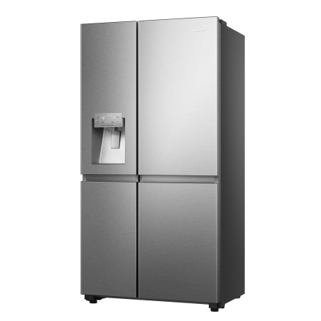 Hisense RS818N4TIE frigorifero side-by-side Libera installazione 632 L E Acciaio inox