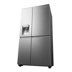 Hisense RS818N4TIE frigorifero side-by-side Libera installazione 632 L E Acciaio inox