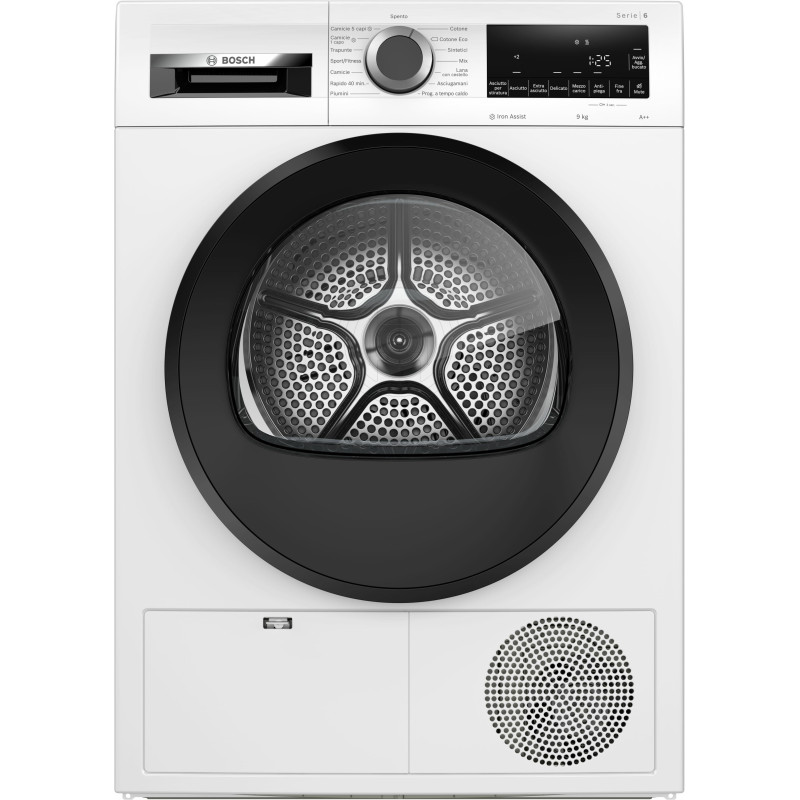 Bosch Serie 6 WQG241A0IT Asciugatrice a pompa di calore 9 kg Classe A++