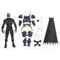 DC Comics , Action Figure Batman Adventures, Supereroe Giocattolo in Scala, Personaggio Batman Alto 30 cm, Supereroe con 16