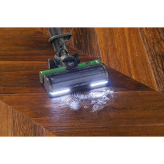 Hoover HF920P 011 Aspirapolvere a bastone Batteria Secco EPA Senza sacchetto 0,7 L 350 W Metallico, Verde 4 Ah