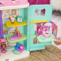 Gabby's Dollhouse , La camera da letto di Cuscigatta, mini playset stanze della casa, giochi per bambini dai 3 anni in su