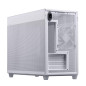 ASUS AP201 PRIME CASE TG WHITE Mini Tower Bianco