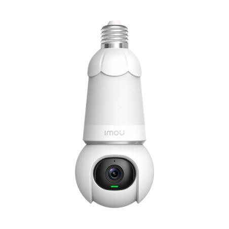 Imou Bulb Cam Telecamera di sicurezza motorizzata con attacco E27 con luce da 3W. Ideale per box, garage e dentro casa