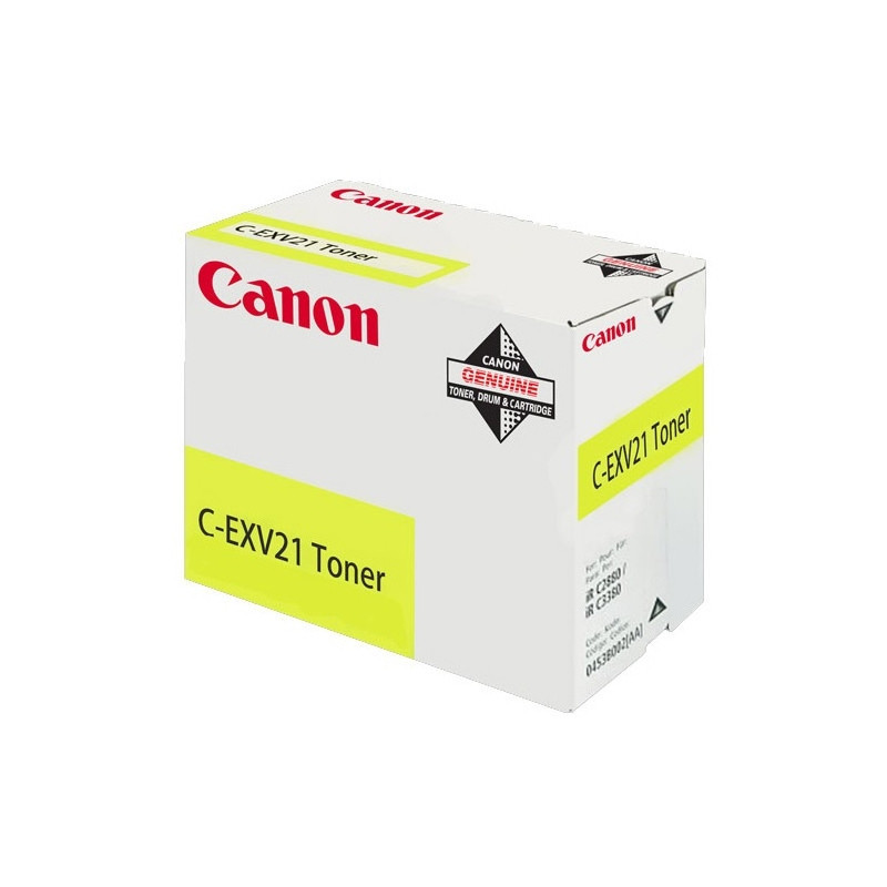 Canon C-EXV21 cartuccia toner 1 pz Originale Giallo