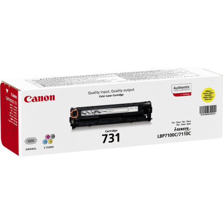 Canon 731 cartuccia toner 1 pz Originale Giallo