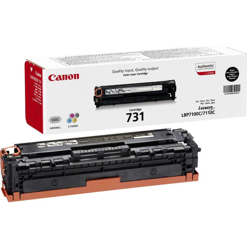 Canon 731 cartuccia toner 1 pz Originale Nero