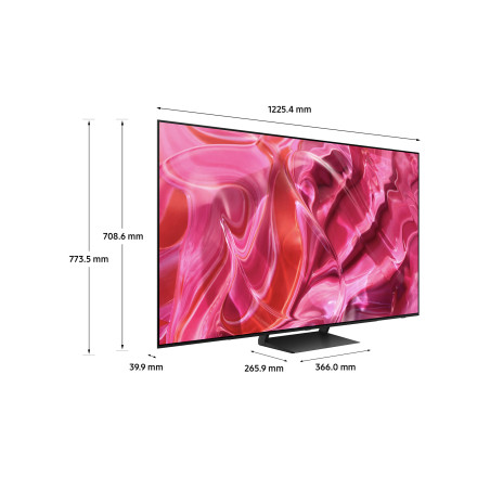 Samsung Series 9 TV QE55S90CATXZT OLED 4K, Smart TV 55" Processore Neural Quantum 4K, Dolby Atmos e OTS Lite, Titan Black 2023