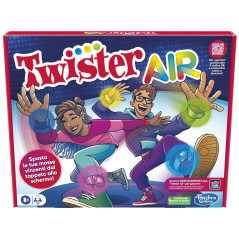 Hasbro Gaming Twister Air, gioco Twister con app per realtà aumentata, si collega a dispositivi smart, giochi attivi per feste,