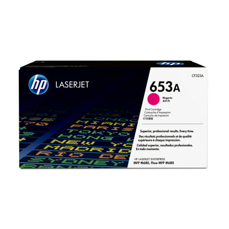 HP Cartuccia toner originale magenta LaserJet 653A