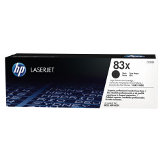 HP Cartuccia toner originale inchiostro nero ad alta capacità LaserJet 83X