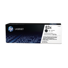 HP Cartuccia toner originale inchiostro nero ad alta capacità LaserJet 83X