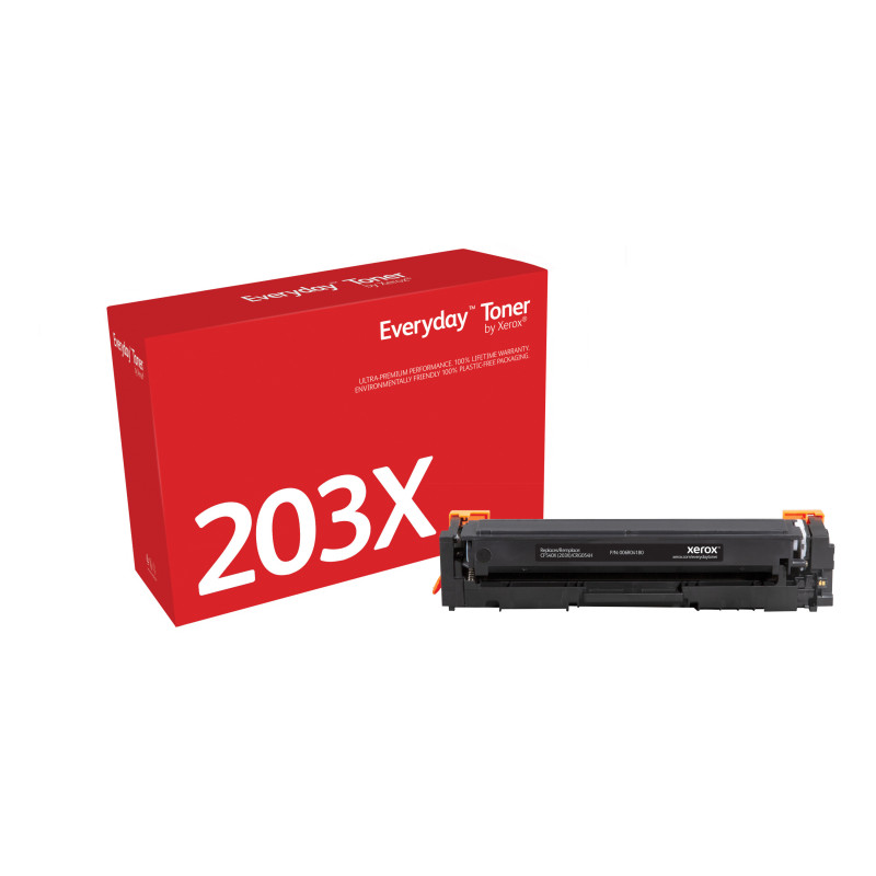 Everyday Toner ™ di Xerox Nero compatibile con HP 203X (CF540X), High capacity