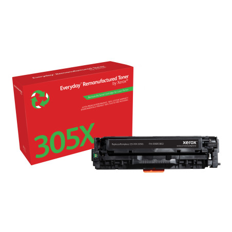 Everyday Toner rigenerato ™ di Xerox Nero compatibile con HP 305X (CE410X), High capacity