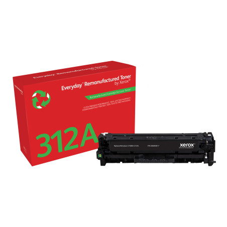 Everyday Toner rigenerato ™ di Xerox Nero compatibile con HP 312A (CF380A), Capacità standard