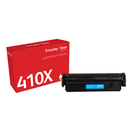 Everyday Toner ™ di Xerox Ciano compatibile con HP 410X (CF411X), High capacity