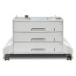 HP LaserJet MFP 3x500 Sheet Tray with Cabinet 2100 fogli