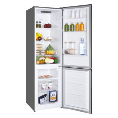 Candy CCH1T518EX Libera installazione 253 L E Platino, Acciaio inox