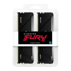 Kingston Technology FURY 32GB 3733MT s DDR4 CL19 DIMM (Kit da 2) 1Gx8 Beast RGB