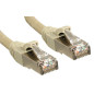 Lindy Cat.6 SSTP/S/FTP PIMF Premium Patch Cable 3m cavo di rete Beige