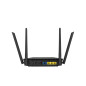 ASUS RT-AX1800U router wireless Gigabit Ethernet Dual-band (2.4 GHz/5 GHz) Nero