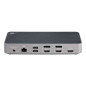 StarTech.com Docking station USB-C per Tre Monitor - Dock USB C Triplo HDMI/DP 4K - Hub USB a 5 Porte - GbE - PD 100W - Docking