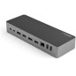 StarTech.com Docking station USB-C e USB-A - Docking station universale per portatili, doppio 4K DP e HDMI, 100W PD,