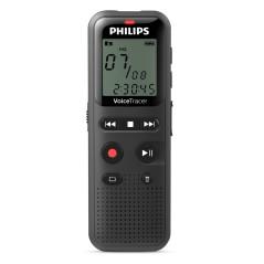 Philips VoiceTracer 8 kHz Nero