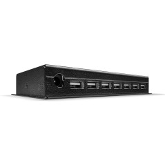 Lindy 42794 hub di interfaccia USB 2.0 Type-B 480 Mbit s Nero