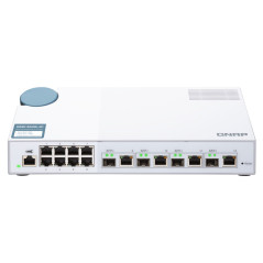 QNAP QSW-M408-4C switch di rete Gestito L2 Gigabit Ethernet (10 100 1000) Bianco