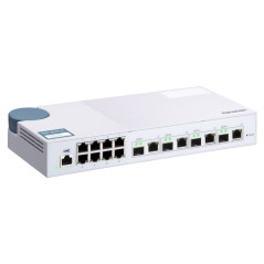 QNAP QSW-M408-4C switch di rete Gestito L2 Gigabit Ethernet (10 100 1000) Bianco