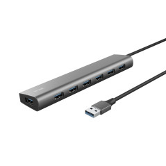 Trust Halyx USB 3.2 Gen 1 (3.1 Gen 1) Type-A 5000 Mbit s Argento