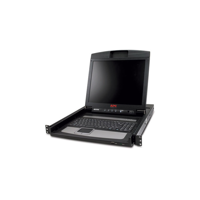 APC AP5717UK console a rack 43,2 cm (17") Nero